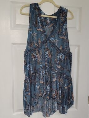 Floral Flowy Blouse -Tunic